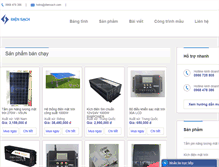 Tablet Screenshot of diensach.com